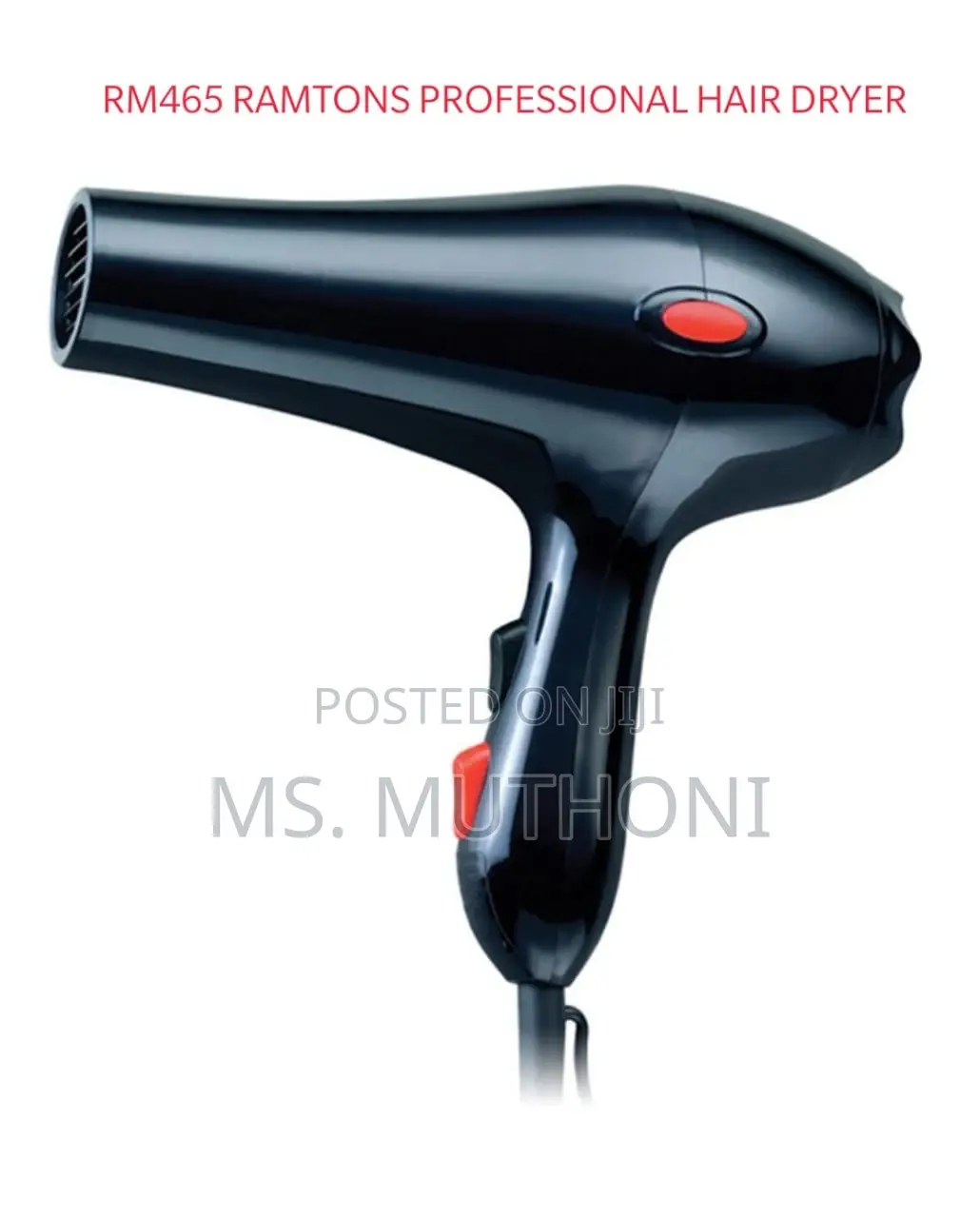 RM465 Ramtons Professional Hair Dryer