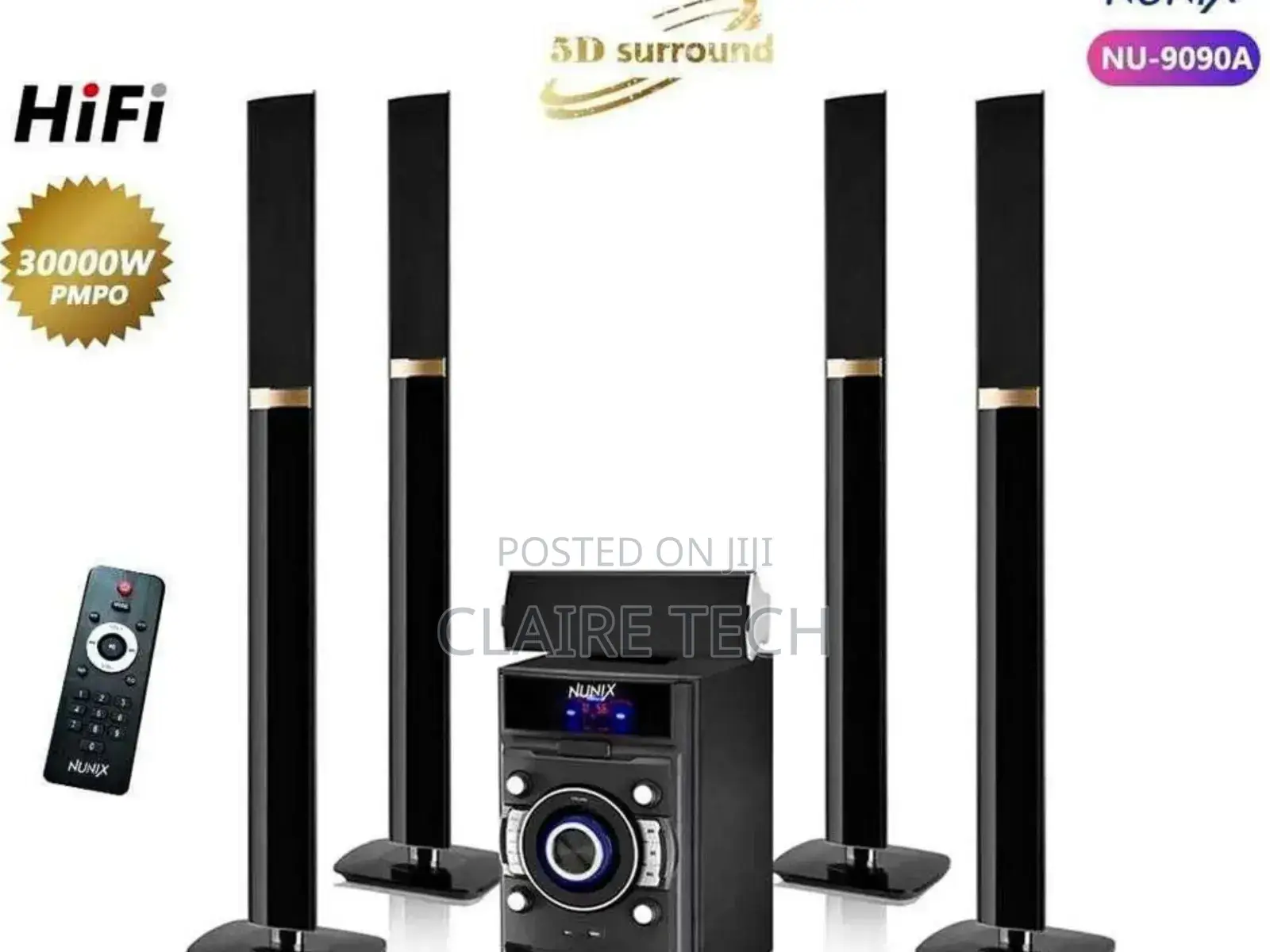 Nunix 9090A 5.1 Deluxe Home Theatre