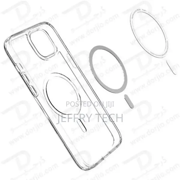 iPhone 15 Plus Magnetic Magsafe Crystal Clear Case