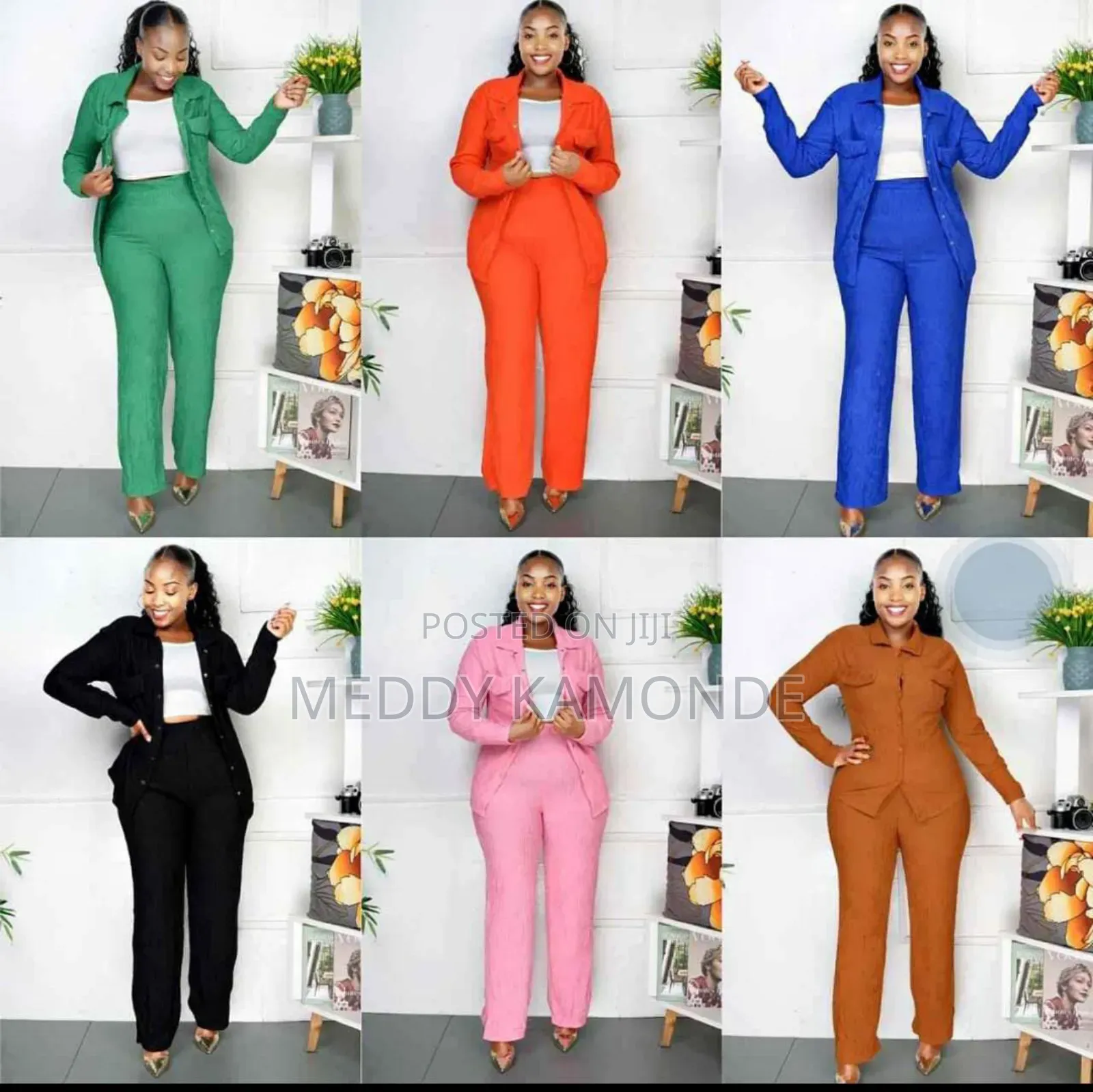 Designer 3pc Trouser Suit