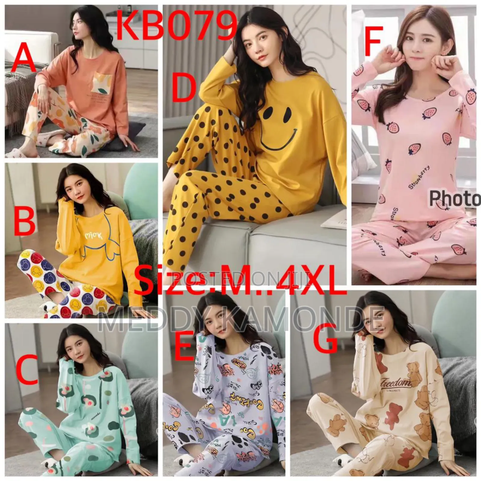 Designer 2pc Pajamas/Sleep Wear