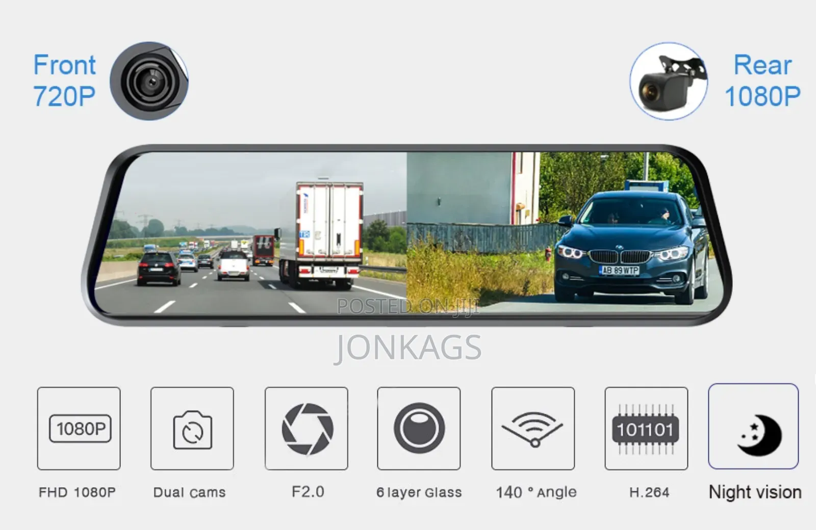 Vehicle Driving Camera With GPRS Tracker 4G SIM Card