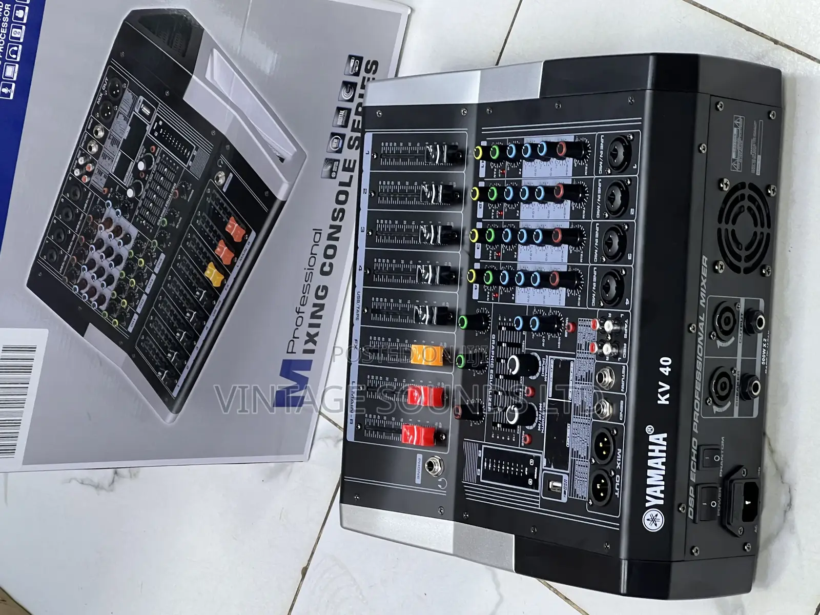 Yamaha Kv40 USB Bt DJ Pa Powered Mixer