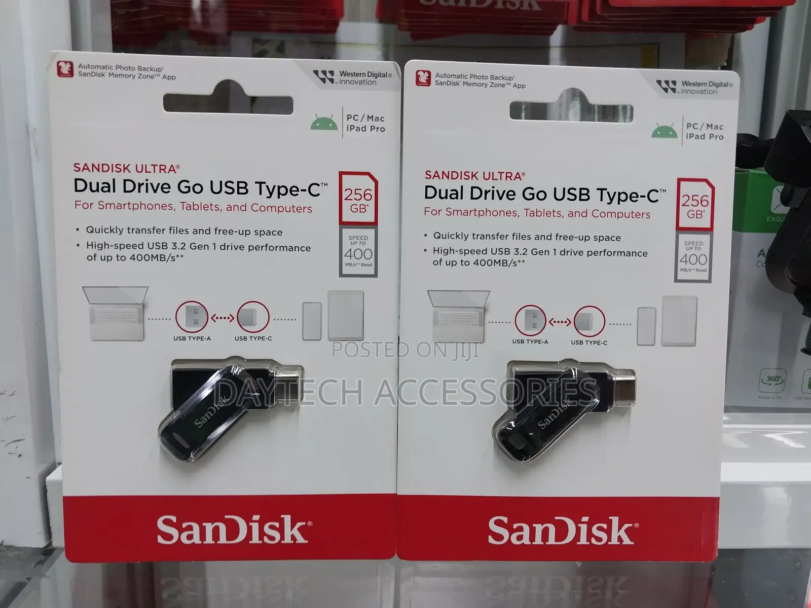 Sandisk Ultra Dual Drive Go Usb Type-C 256gb