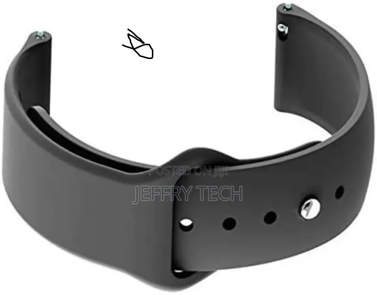 Soft Silicon Strap 20 Mm Compatible With All Smart Watches A