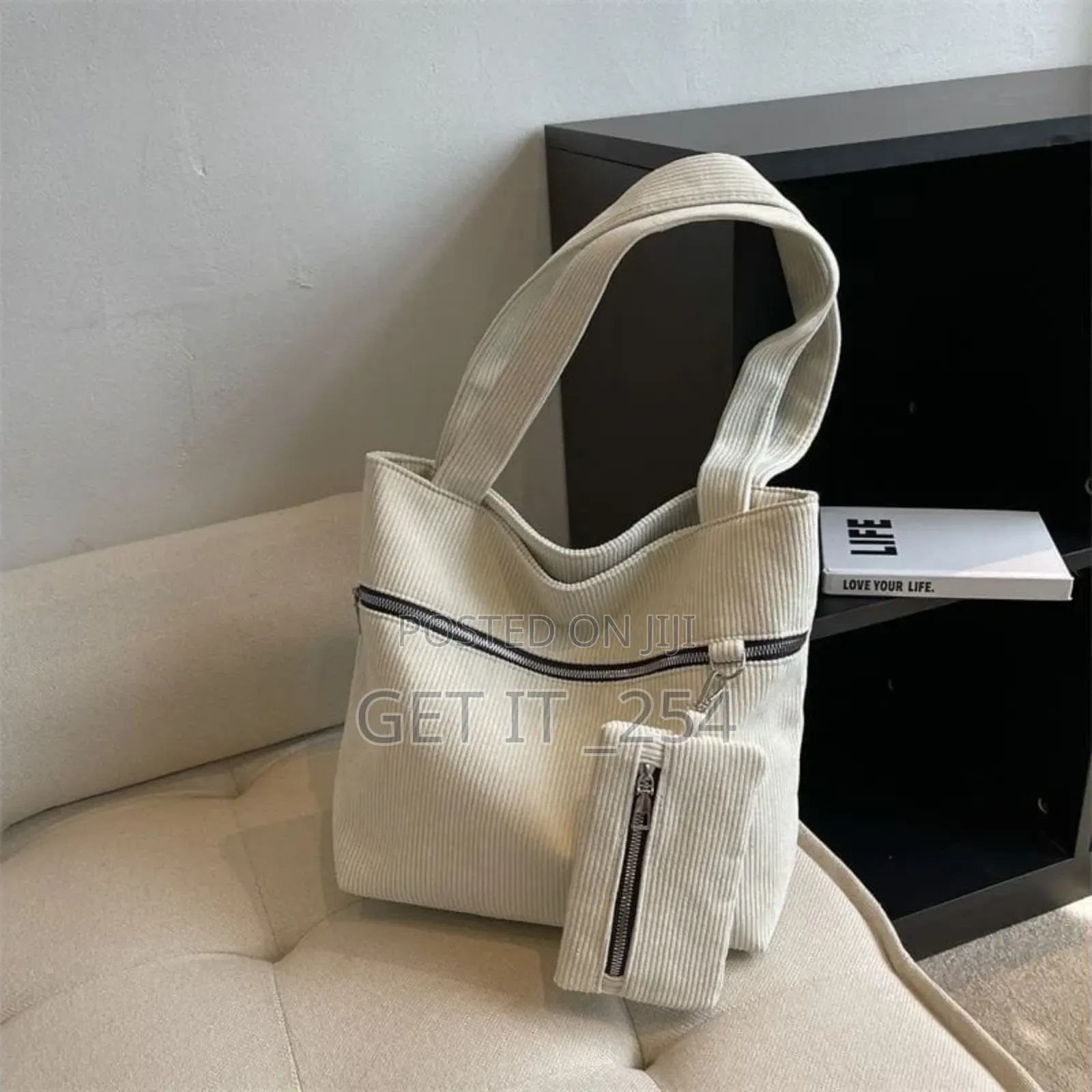 *Casual Corduroy Shoulder Bag Size:* 29x9x30cm