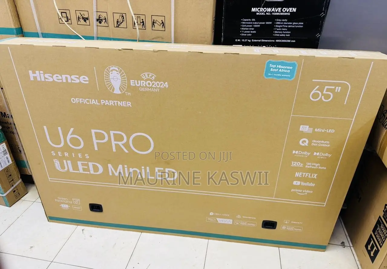 Hisense 65 U6K Pro 65 Inch– Mini LED