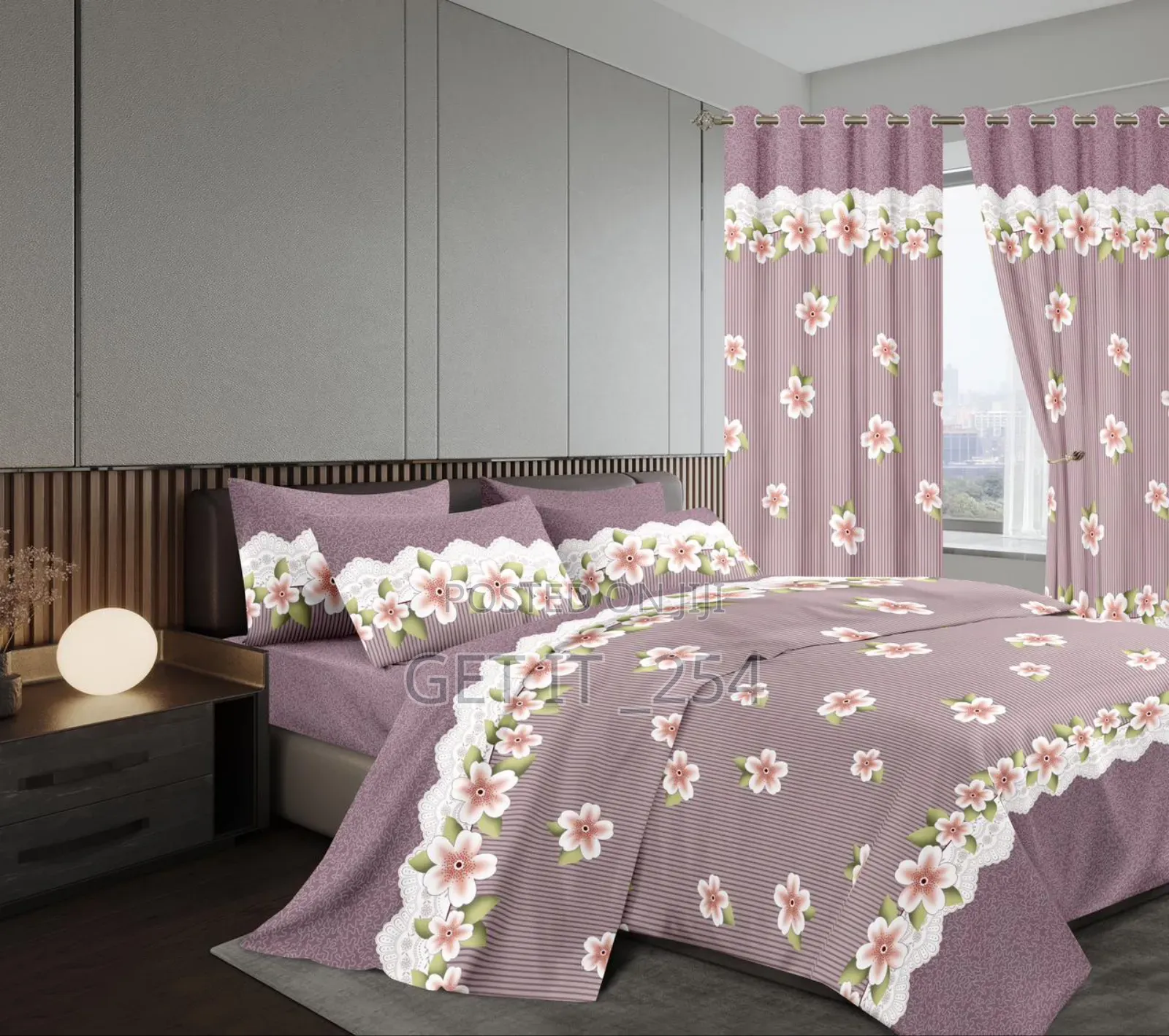  *7pc Woolen Curtain Duvet Sets Restocked*