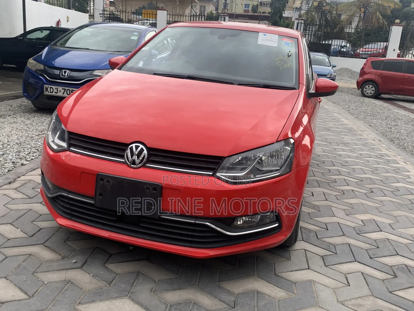 Volkswagen Polo 2017 Red