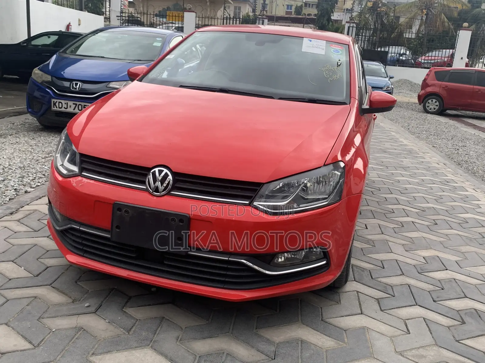 Volkswagen Polo 2017 Red