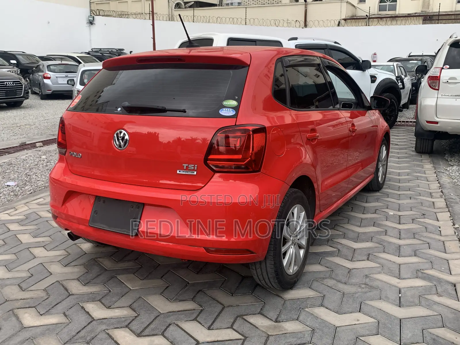 Volkswagen Polo 2017 Red