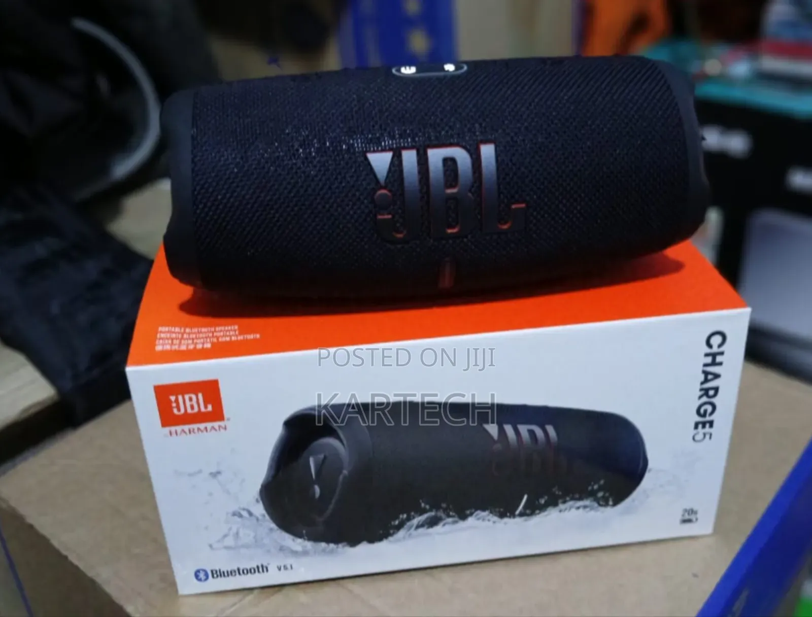 JBL Charge 5 Splashproof Portable Bluetooth Speaker