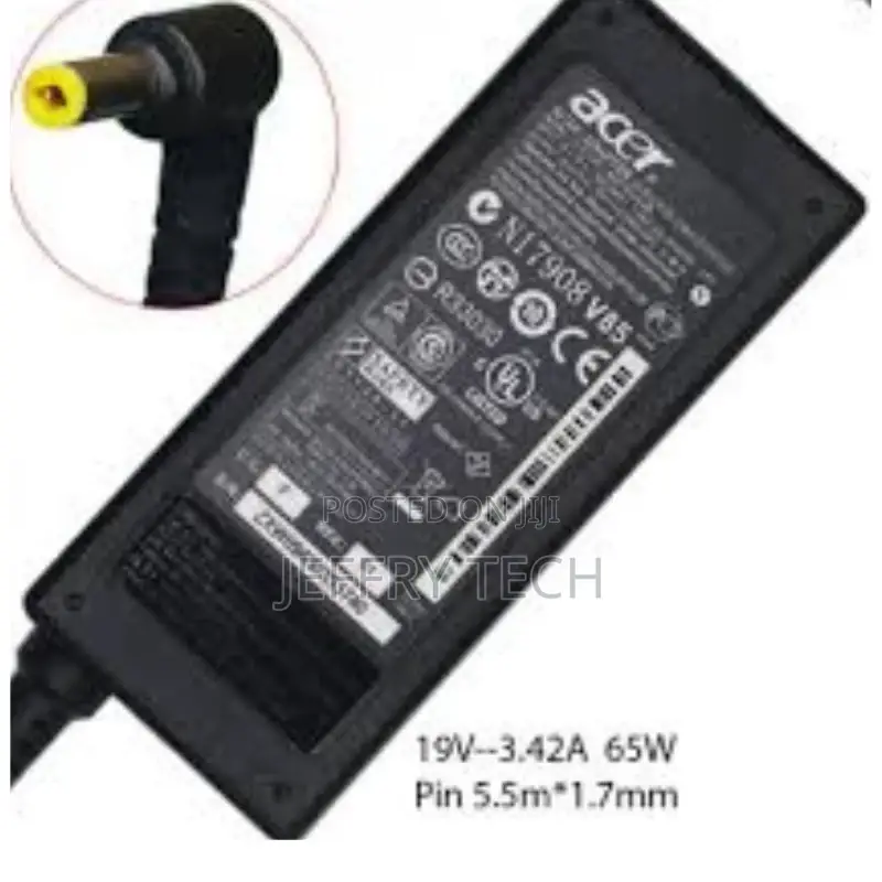 Acer 19V 3.42A 65W Charger 19V 3.42A (5.5 X 2.5)Mm