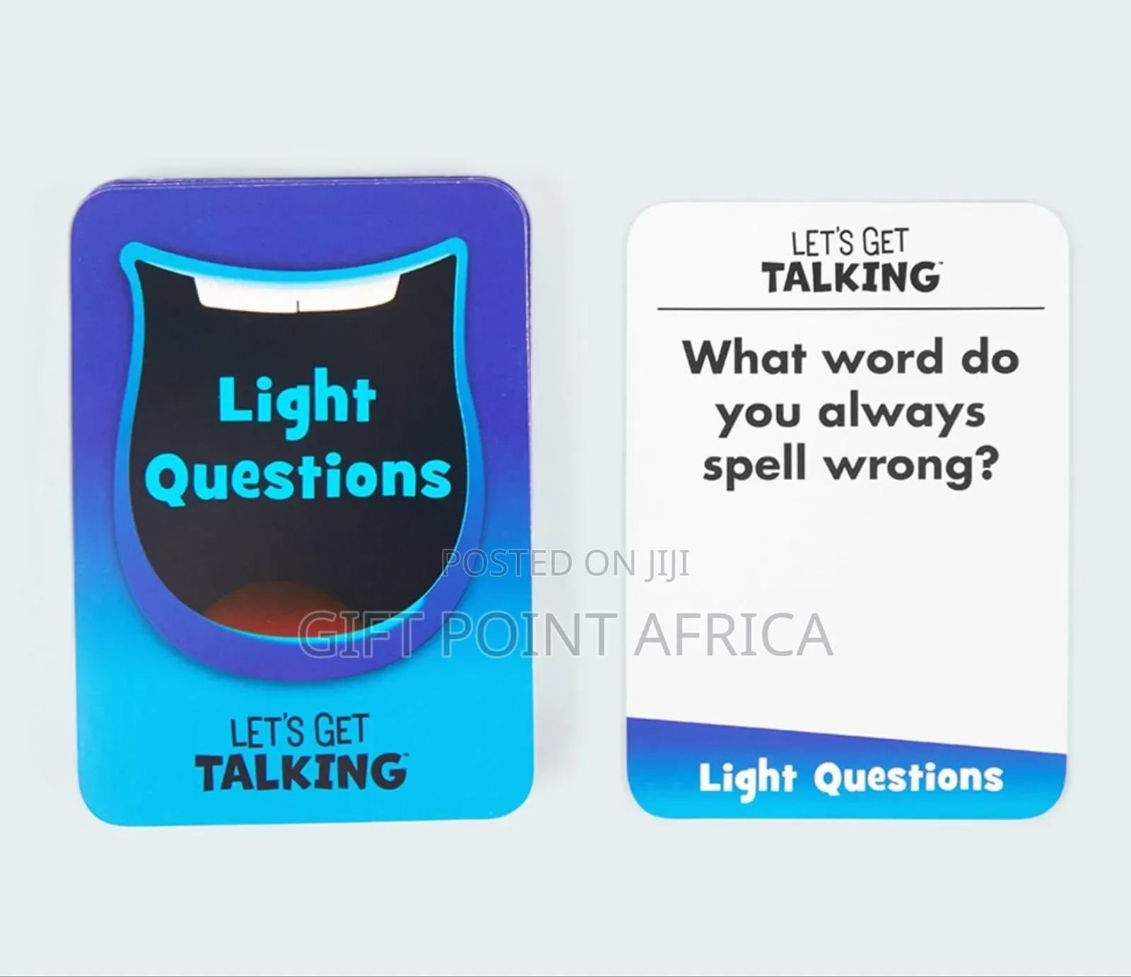 Let's Get Talking Family Card Game