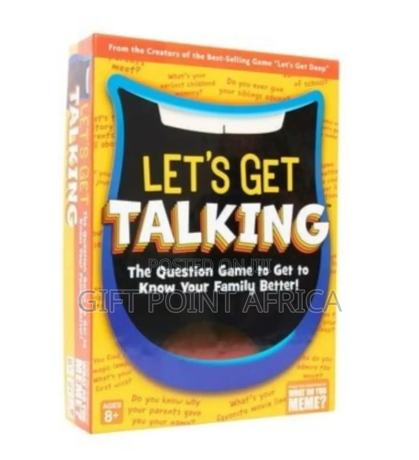 Let's Get Talking Family Card Game