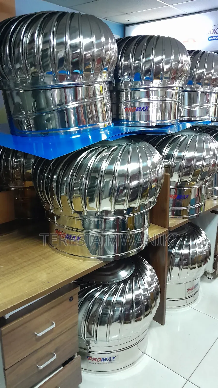 Stainless Steel Whirlybird Roof Vents/ Sir Ventilators
