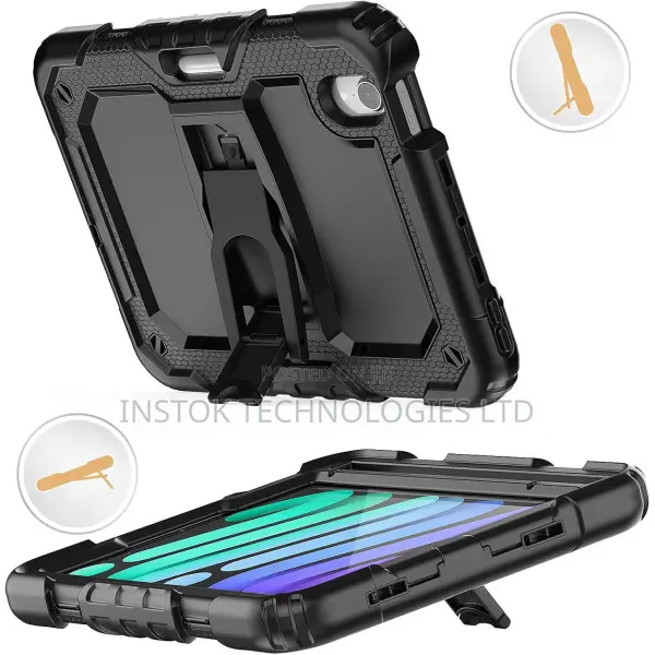 Apple iPad Mini 6 Heavy Duty Shockproof Case With Pencil Hol