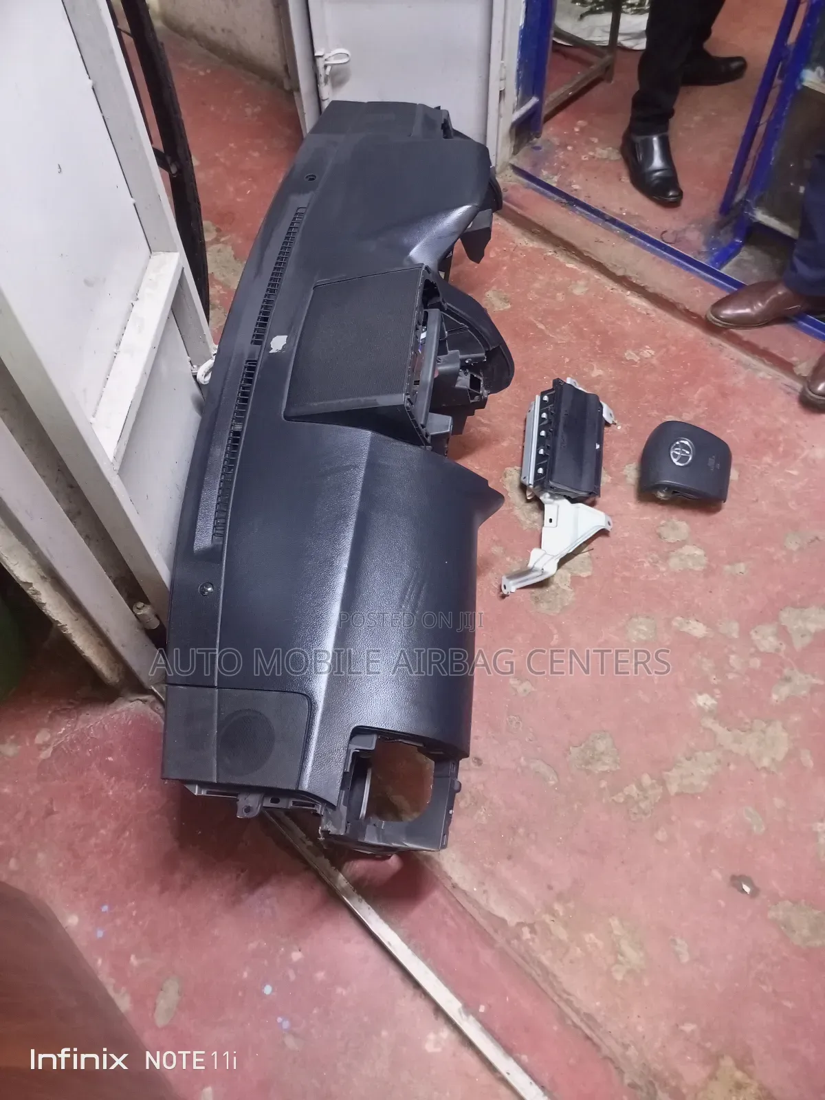 Prado J 150 Dashboard,Knee, and Steering Airbags