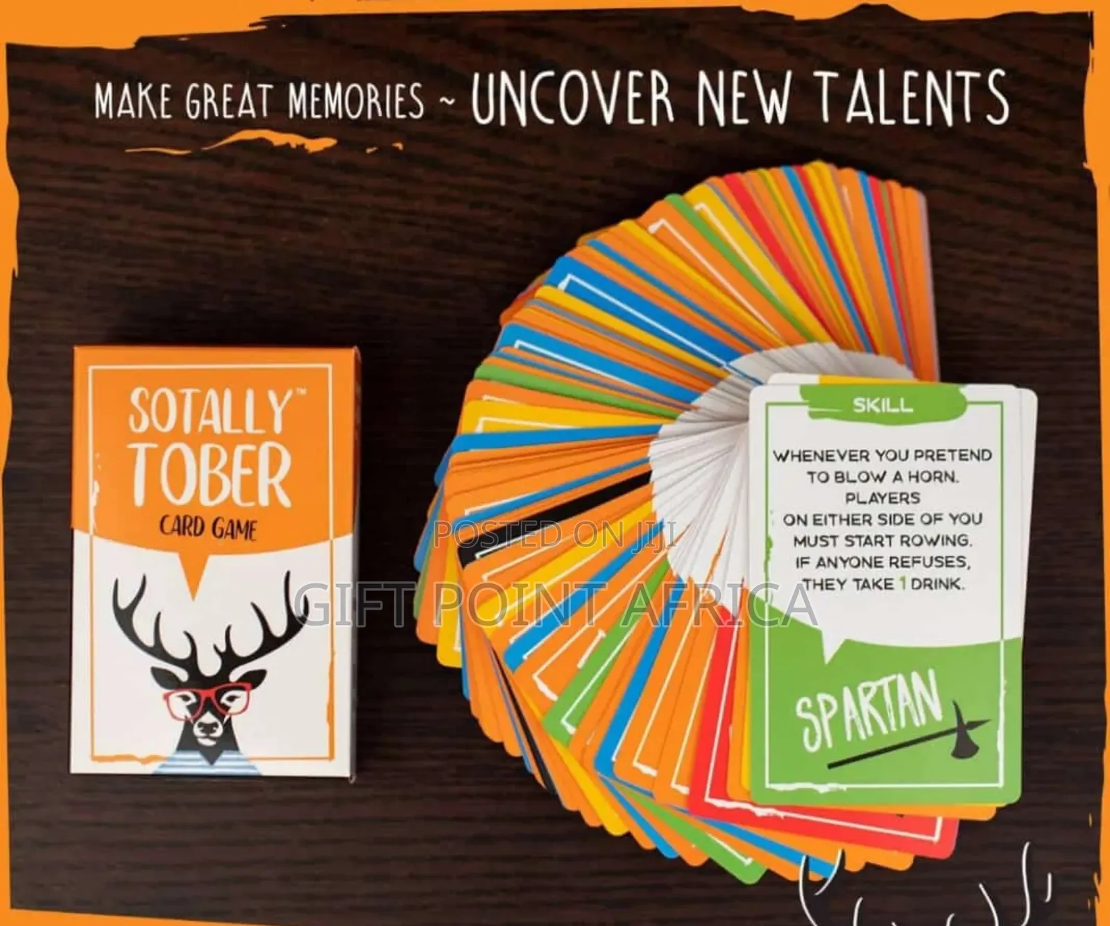 Sotally Tober Party Card Game for Adults