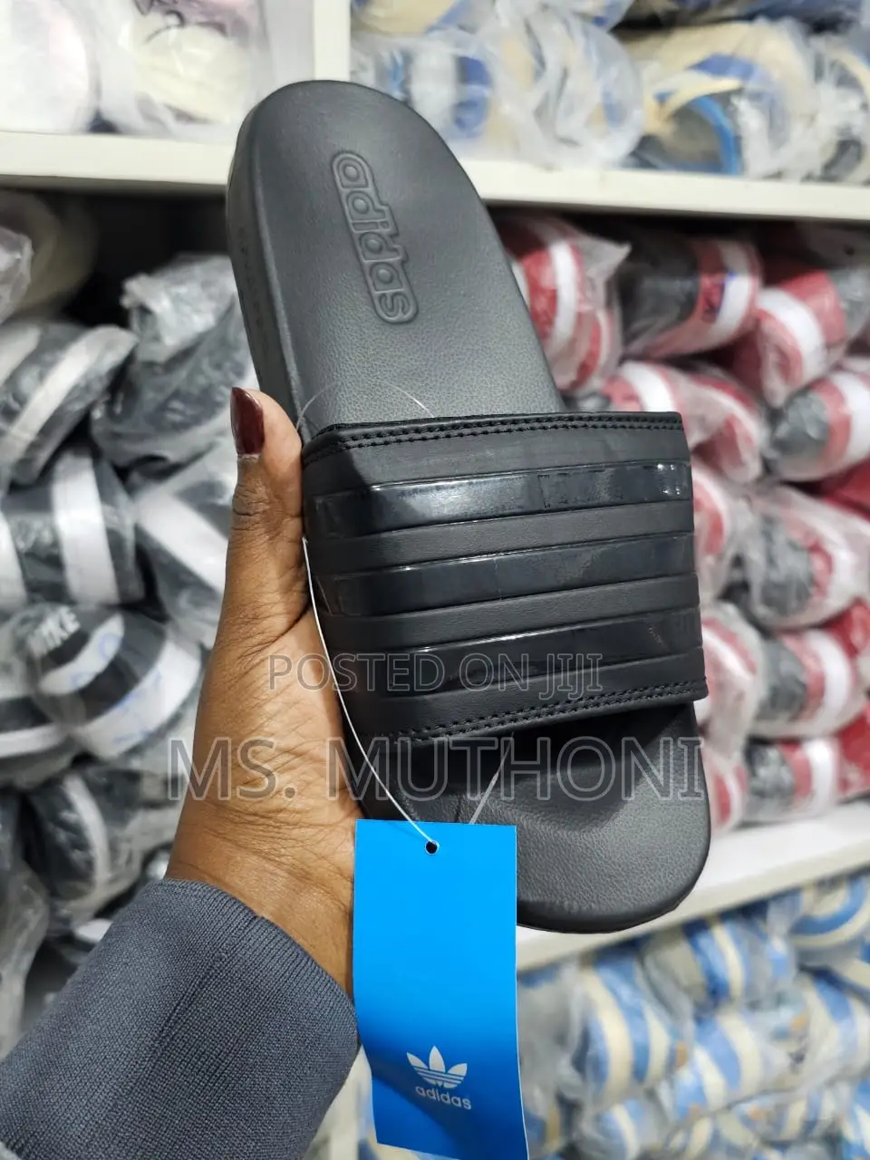 Adidas Adilette Cloudfoam Slides Sizes 40-45