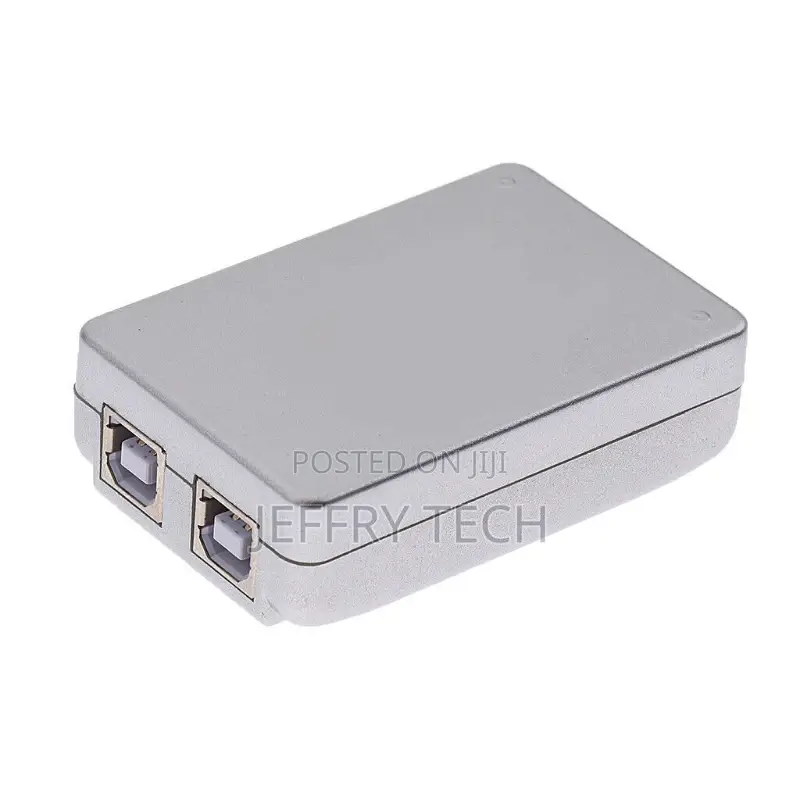 USB 2.0 Mini-Auto Sharing Hub With Two Ports for Computer PC
