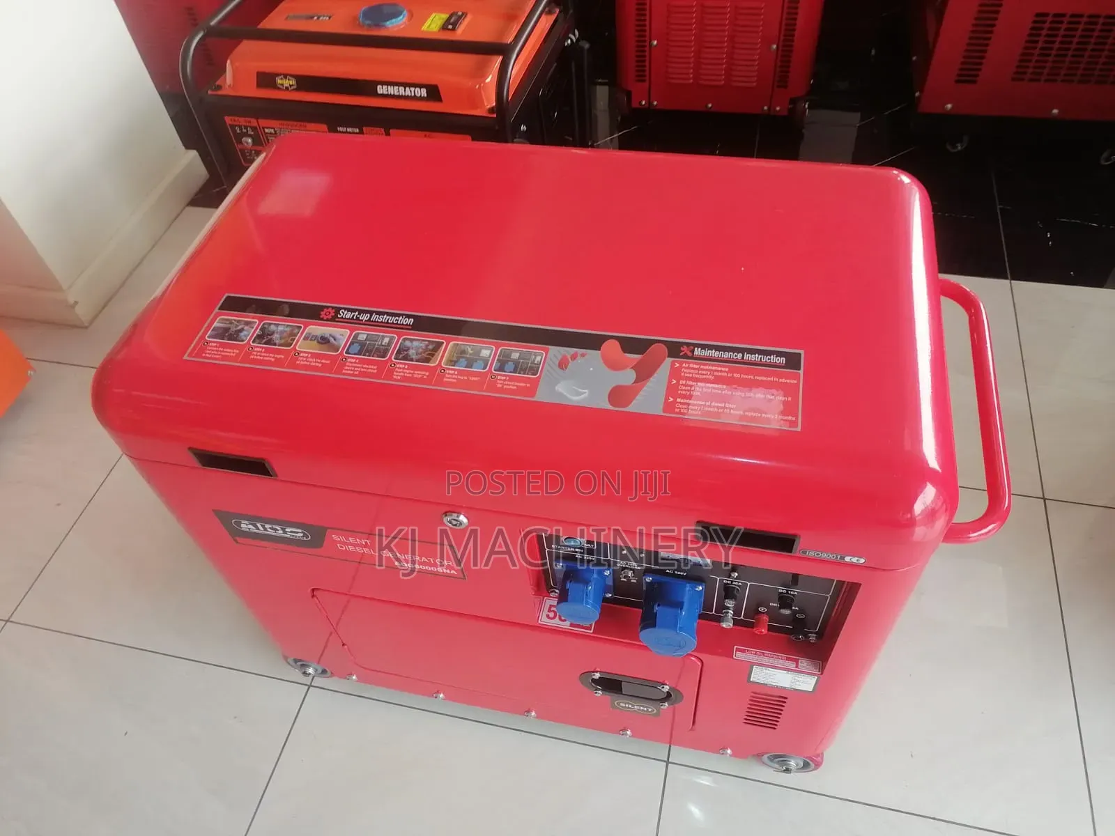 Aico Japan 10kva Diesel Silent Generator Single