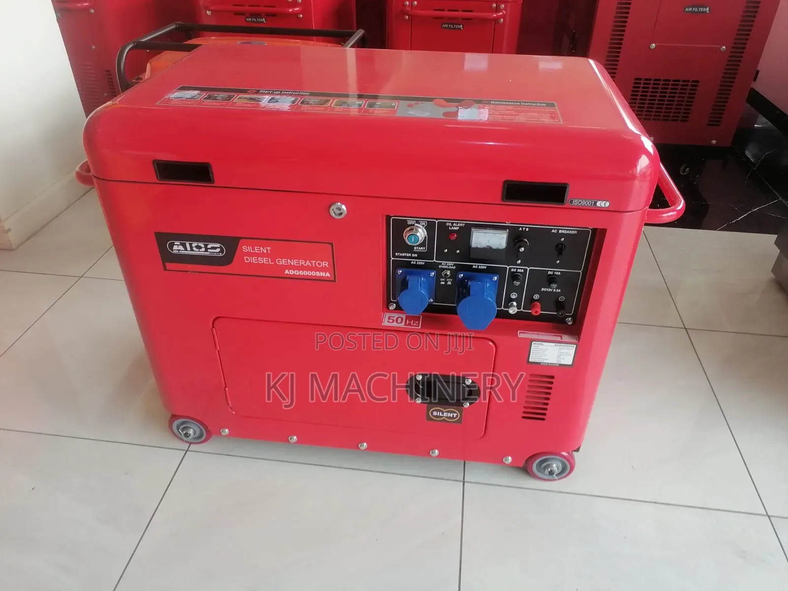 Aico Japan 10kva Diesel Silent Generator Single
