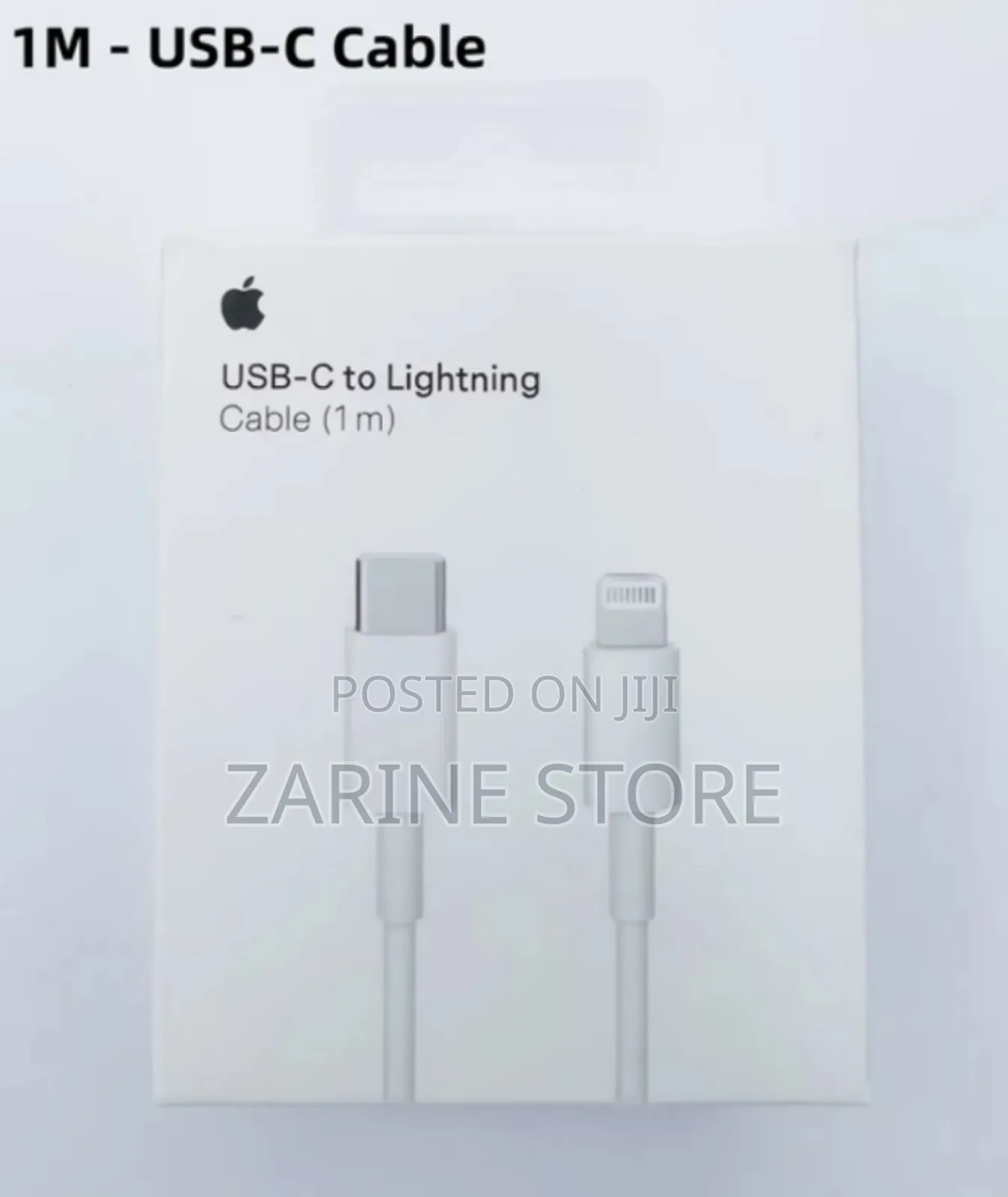 Fast Charging USB C to Lightning Cable 1metre