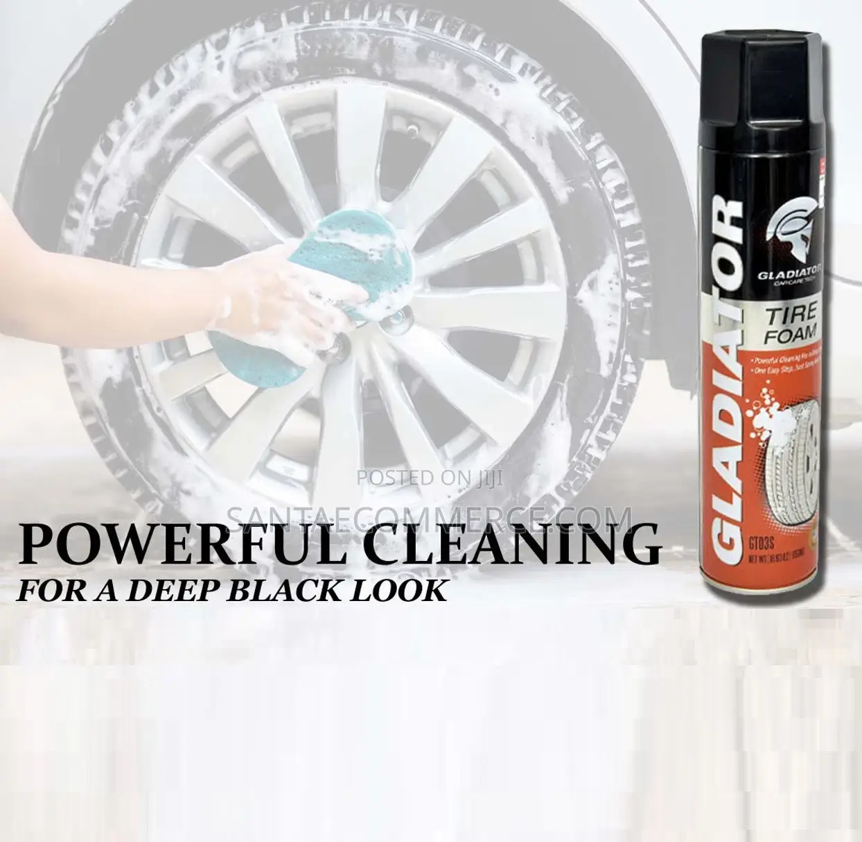 Gladiator Car Tire Foam Cleaner