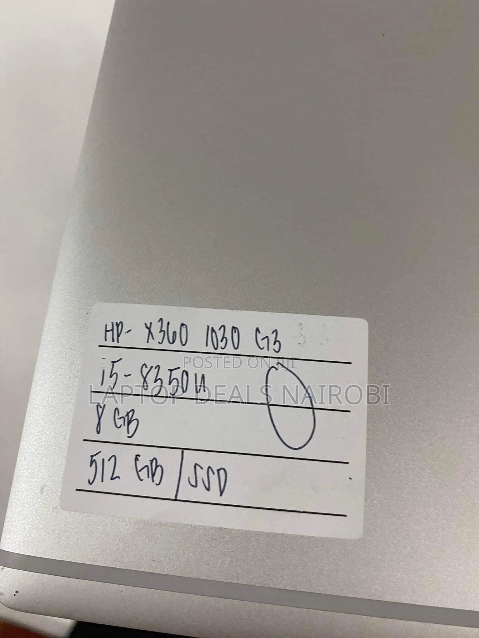 Laptop HP EliteBook X360 1030 G3 16GB Intel Core I5 SSD 512GB