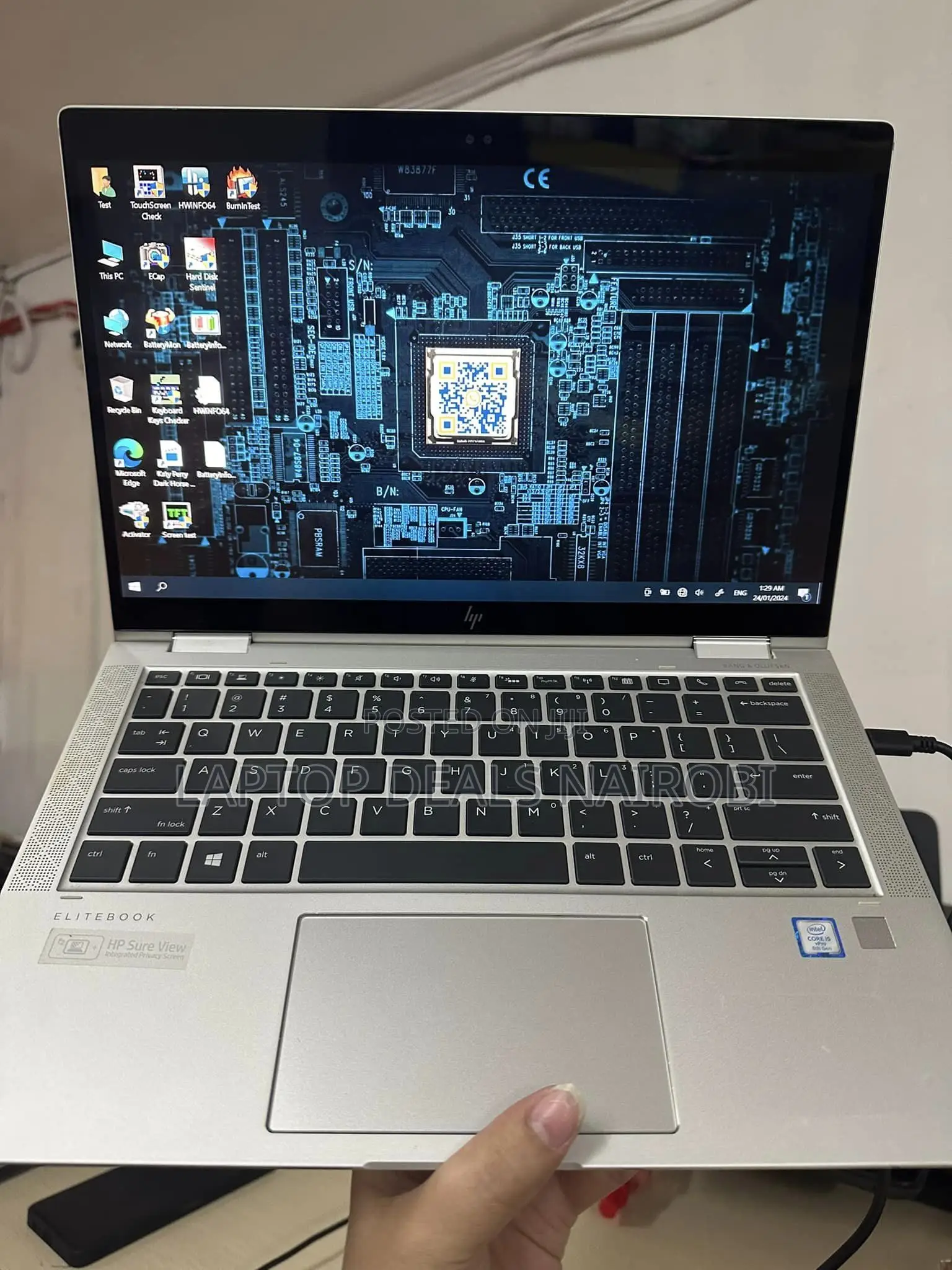 Laptop HP EliteBook X360 1030 G3 16GB Intel Core I5 SSD 512GB