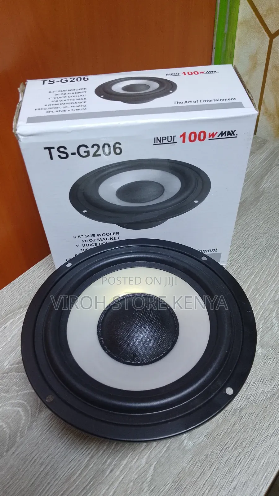 TS-G206 Naked Speaker 100watts 6.5 Inches 8ohms