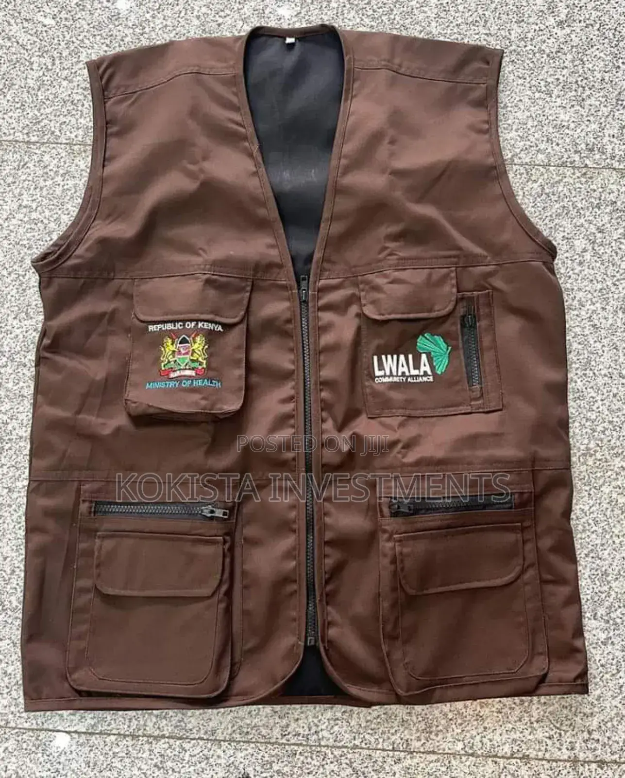 Khaki Half Jackets