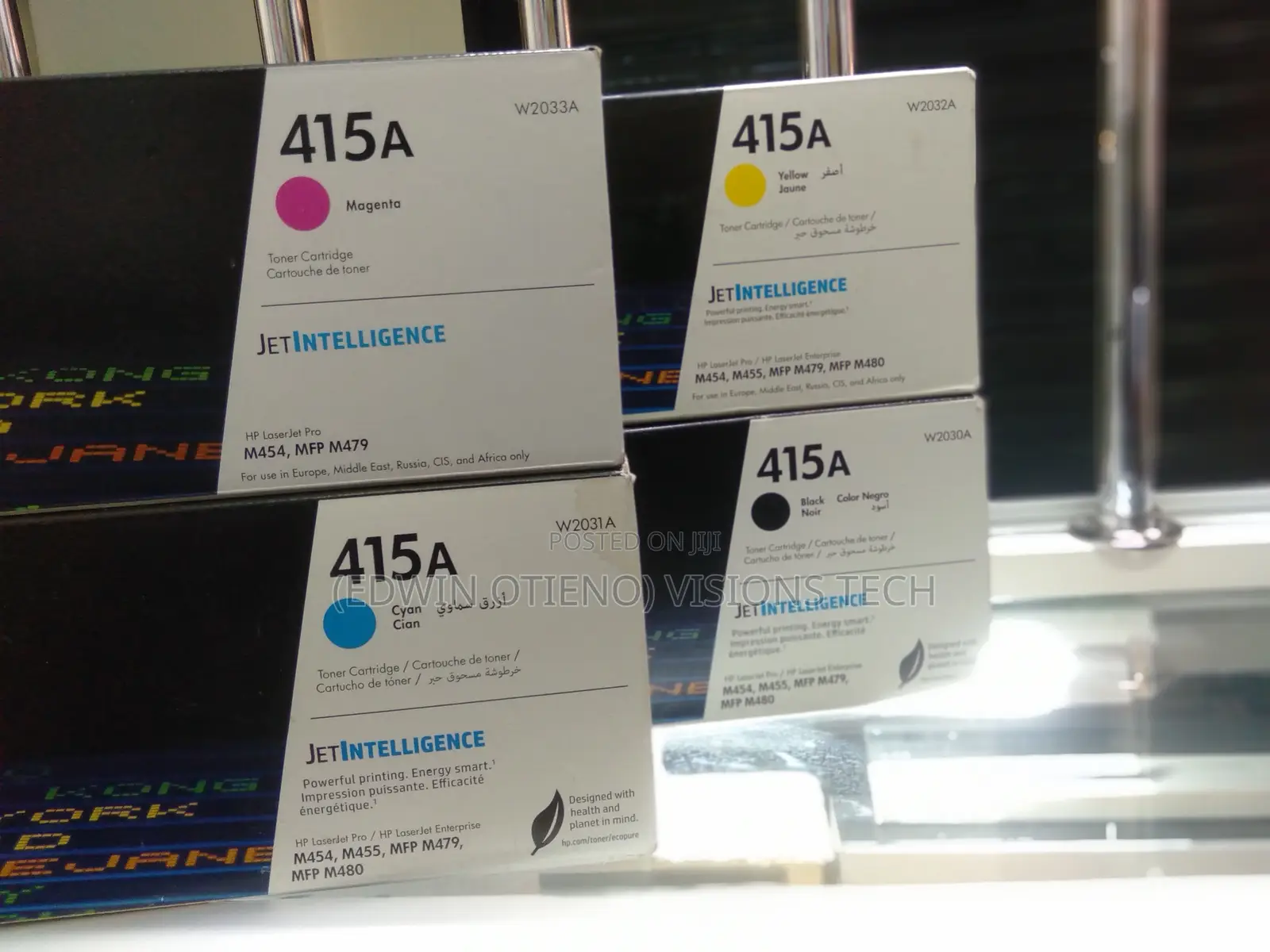4 Pieces HP 415A Toner