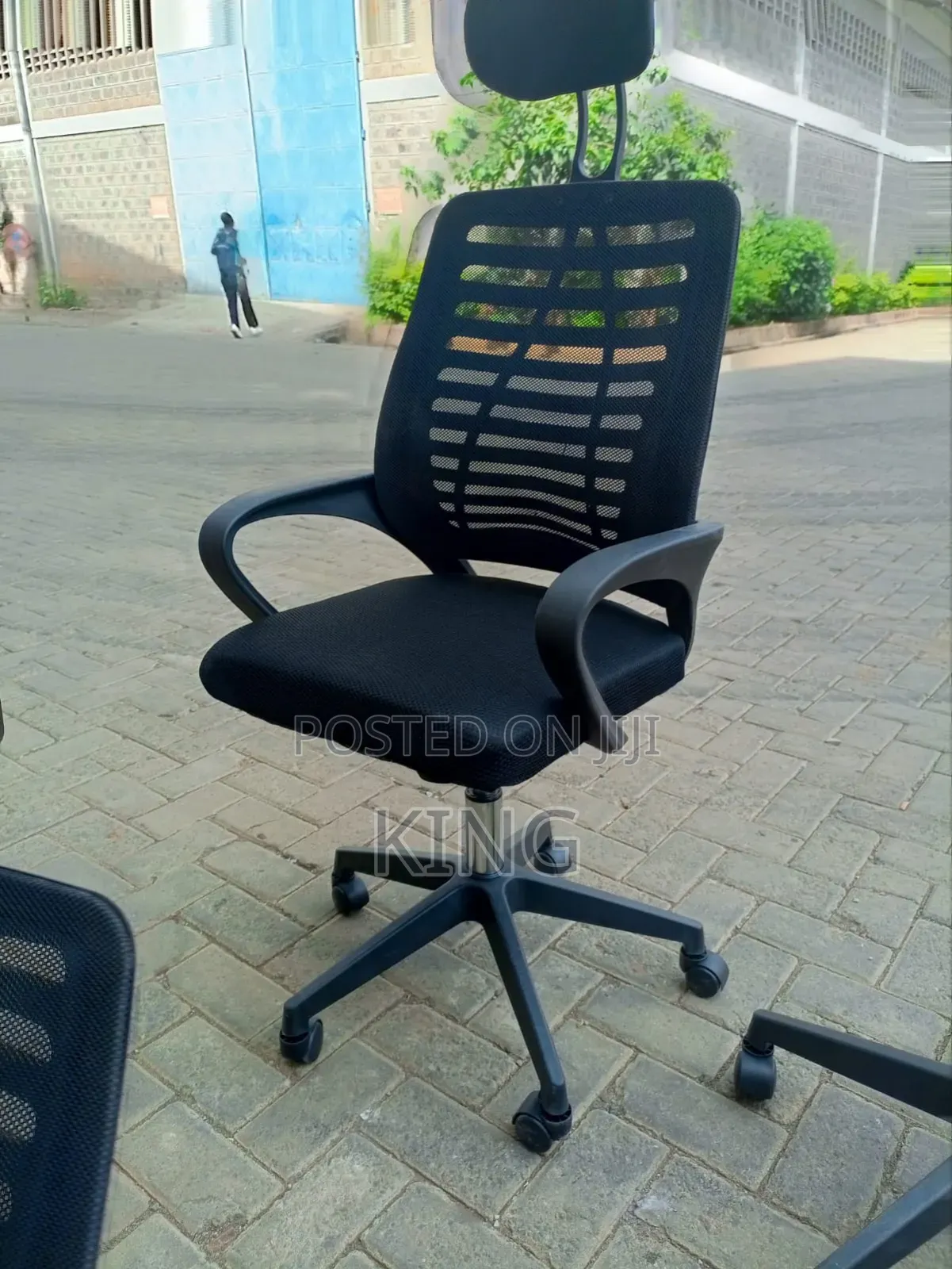 Back Chair Office Chair With Black Base