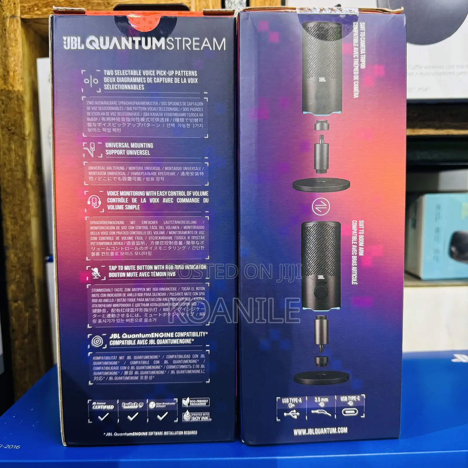 JBL Quantum Stream Podcast Mic!! JBL Podcast Mic!!