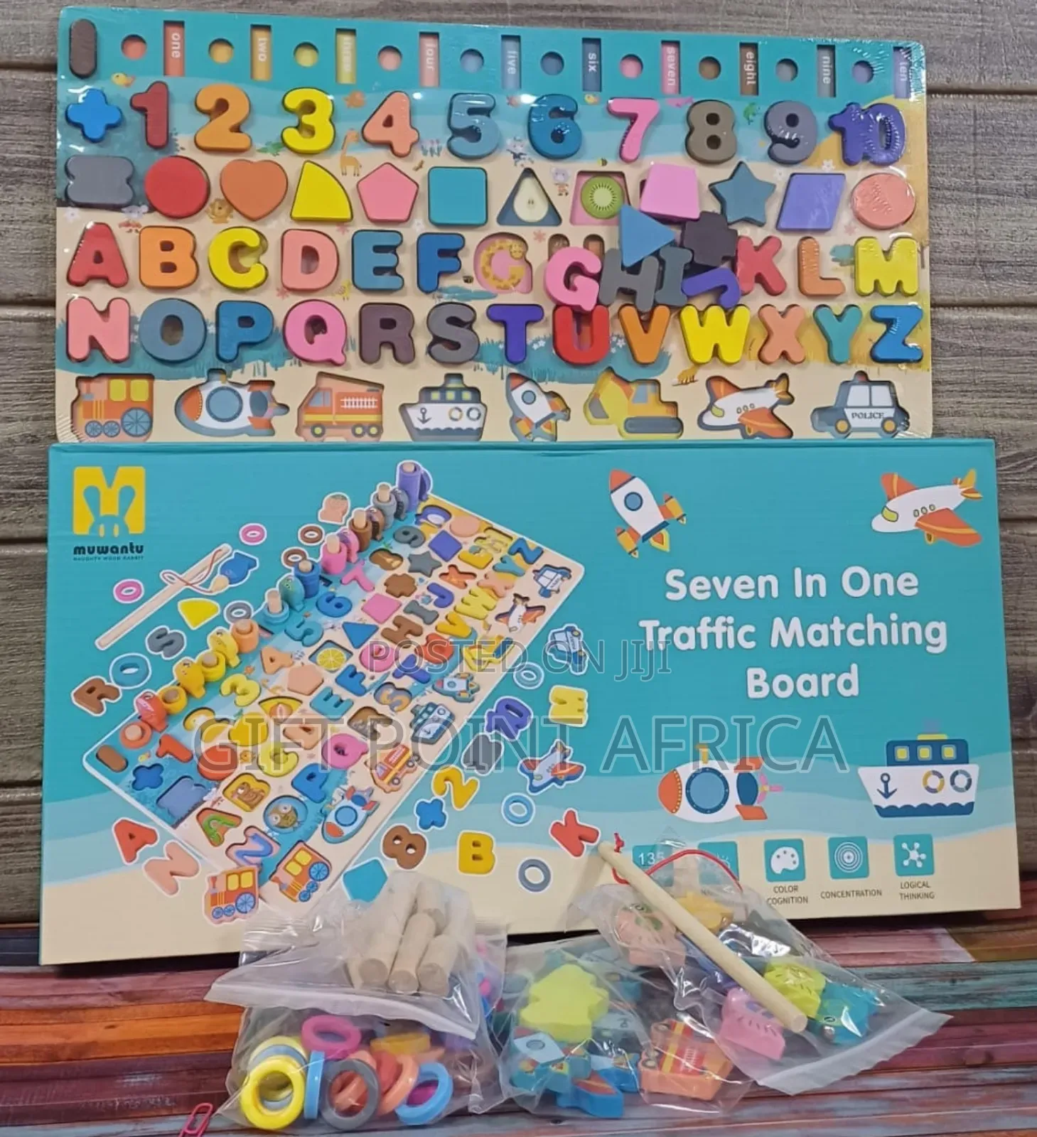 7 in 1 Wooden Montessori for Kids