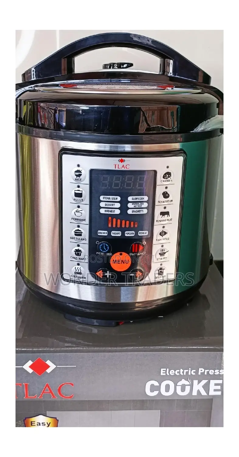 Tlac Electric Pressure Cookers
Capacity 6 Litres