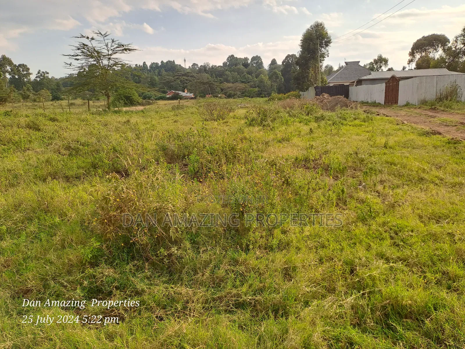 50 by 100 Piece of Land in Oloololua Imani Centre for Sale