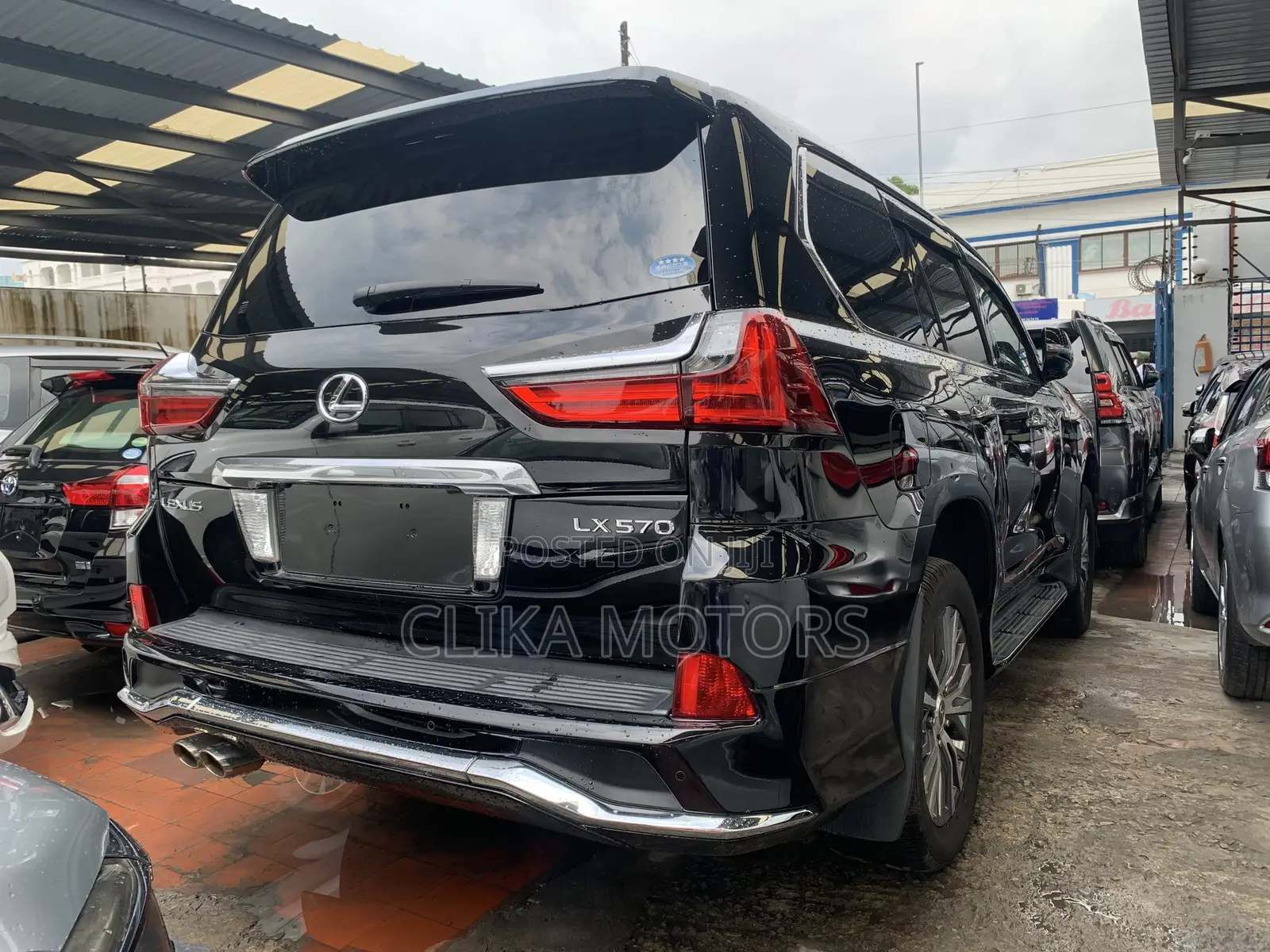 Lexus LX 570 AWD 2017 Matt Black