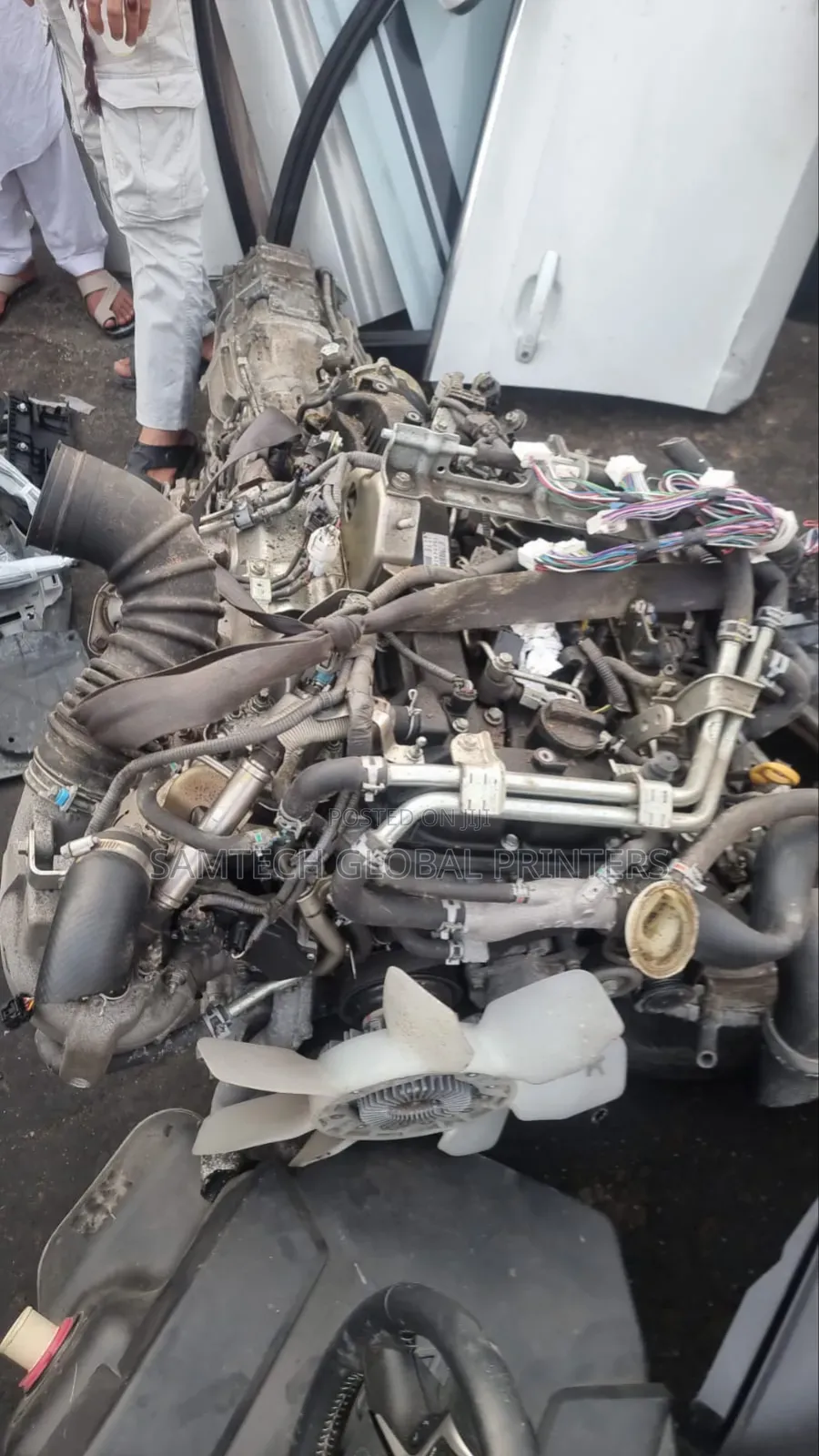Prado 2018 Engine and Gearbox