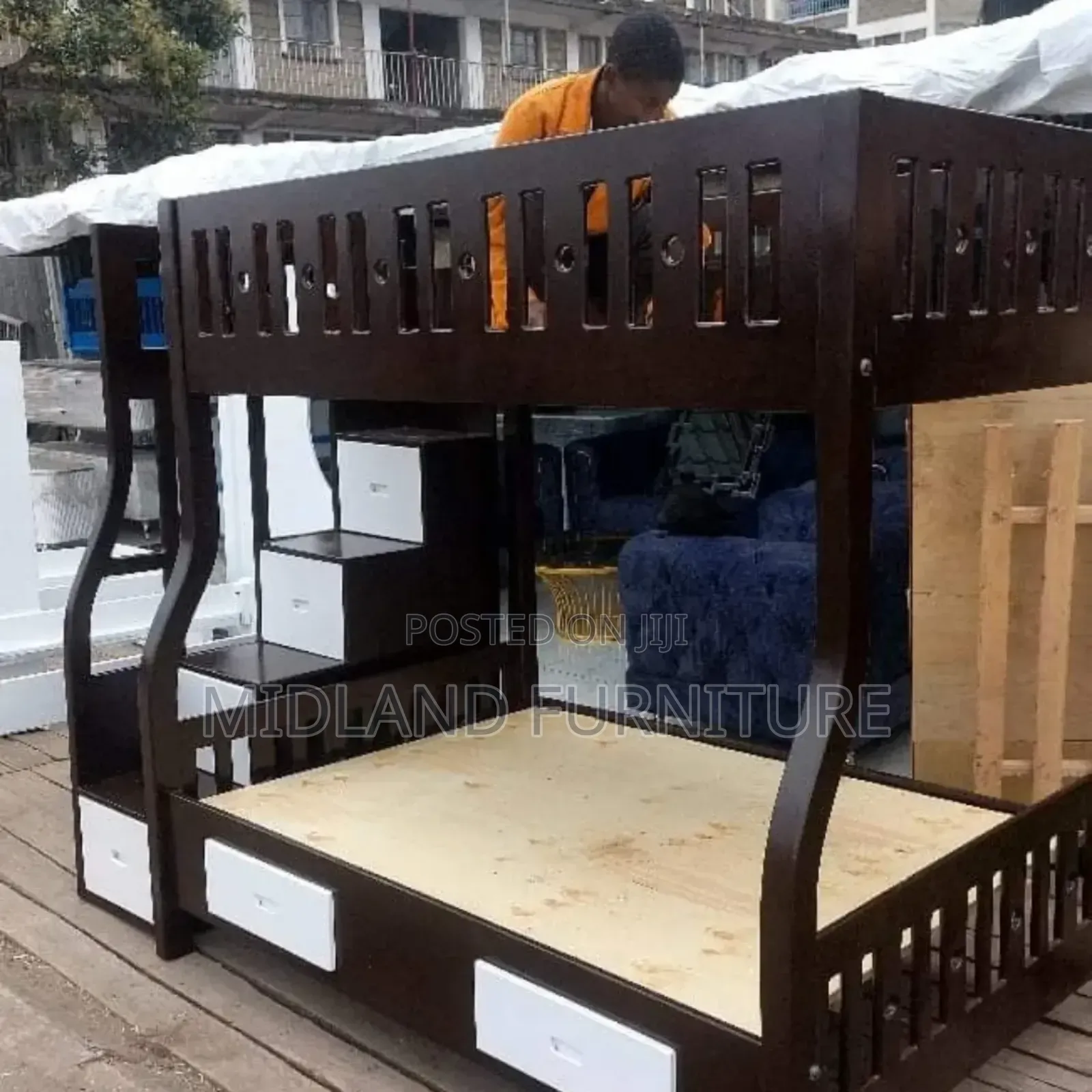 Double Decker Beds for Children / Kids Bunk Bed