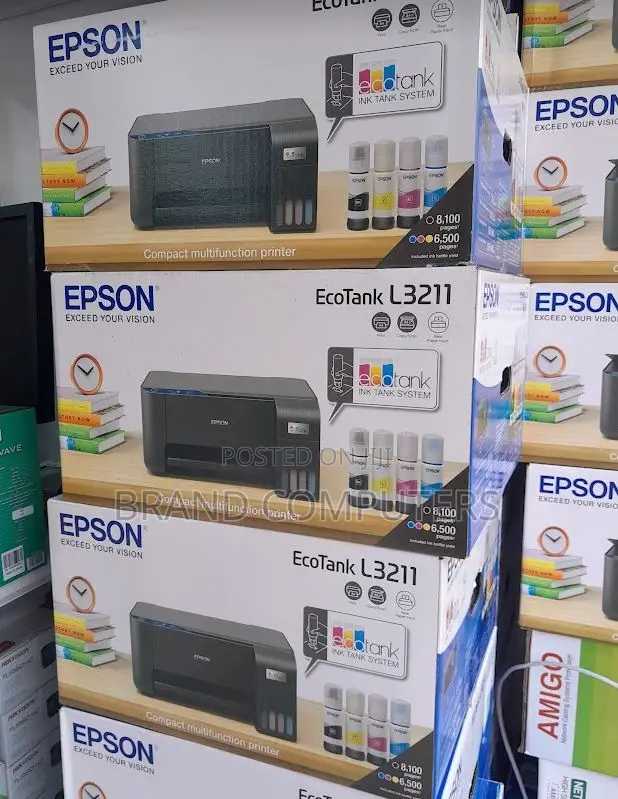Ecotank Epson L3211 Multifunction Ink Tank Printer,