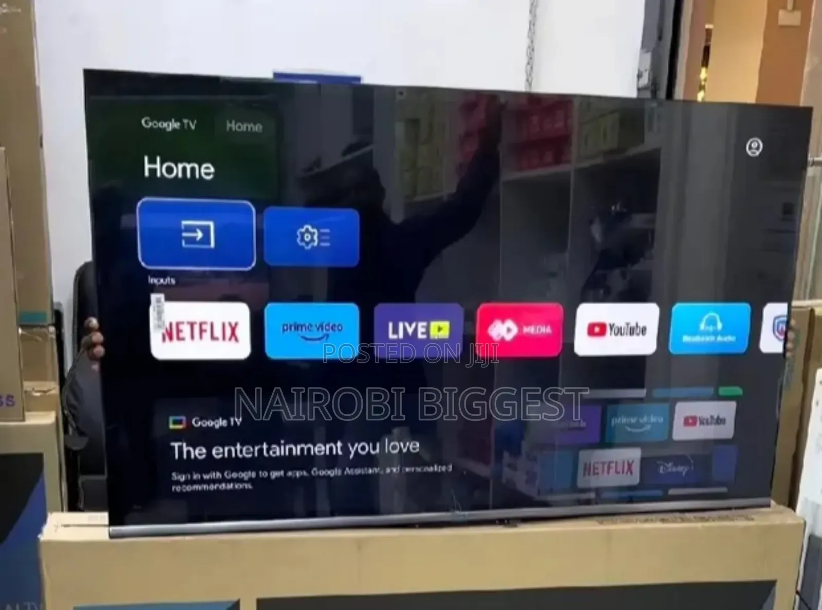 Skyworth 55" Frameless Qled Television