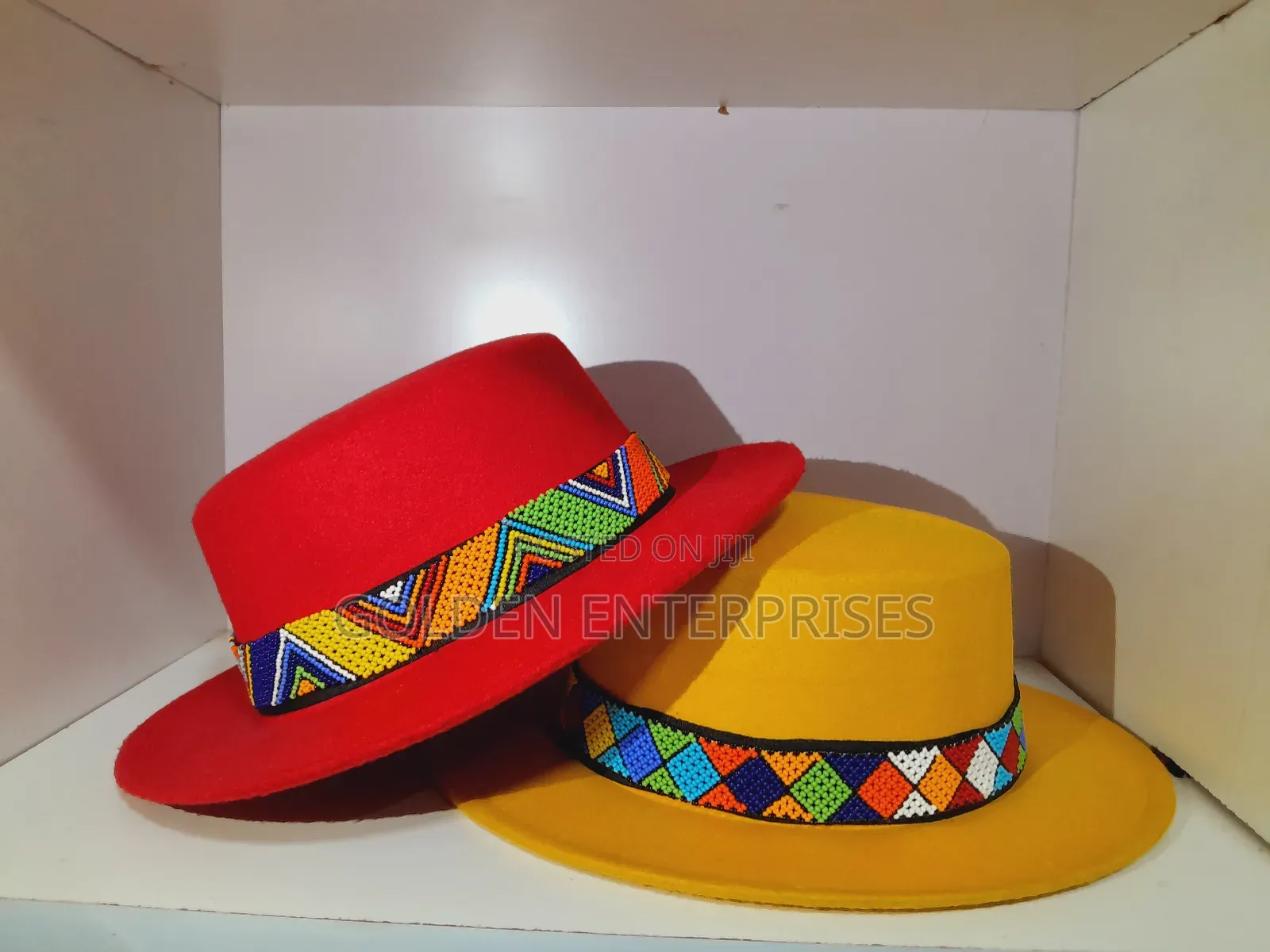 Beaded Fedora Hat