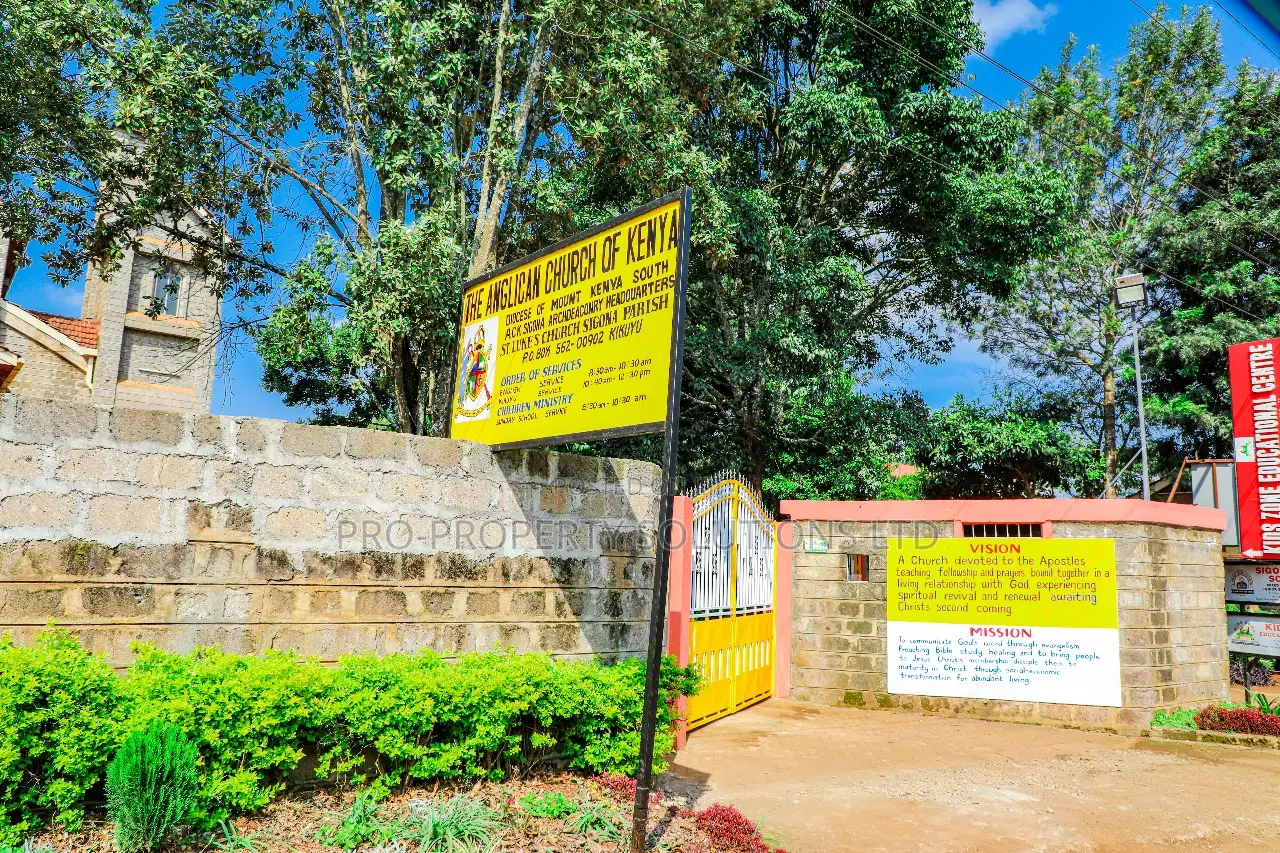 Prime Commercial 1/8 Acre Plot in Kikuyu, Sigona - Zambezi