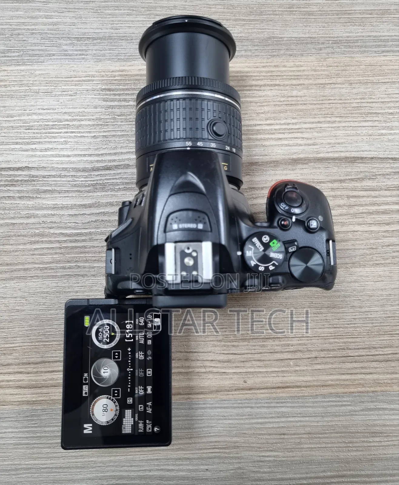 Nikon D5600 With 18:55mm