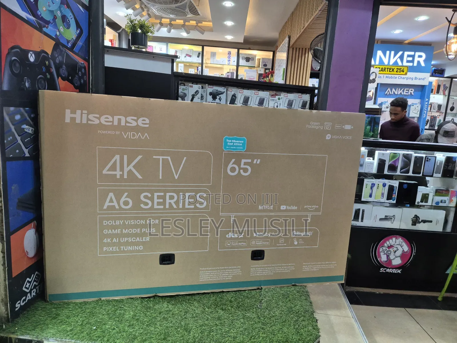 Hisense 65inch A6 Series Brand New