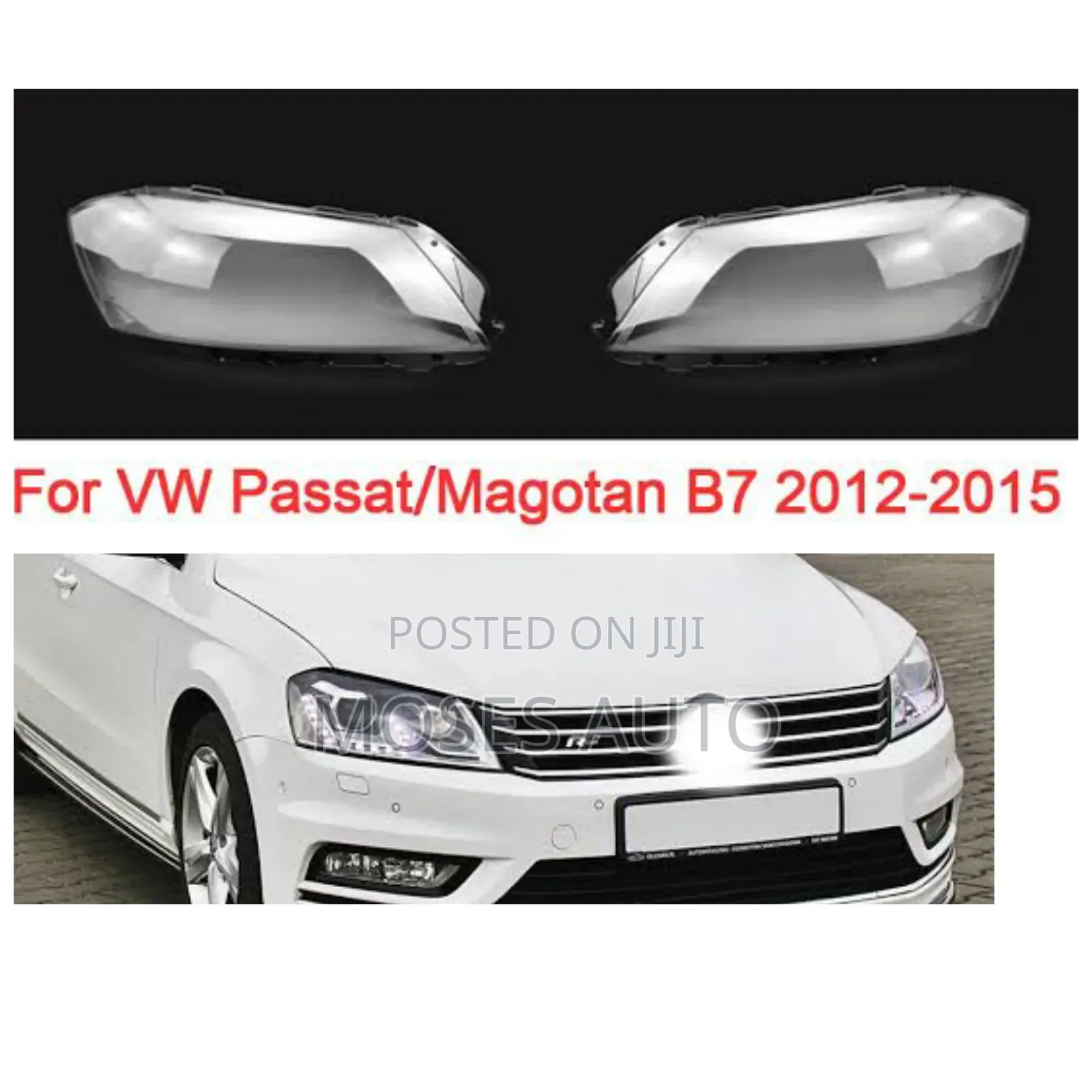 Volkswagen Passat B Headlight Lens
