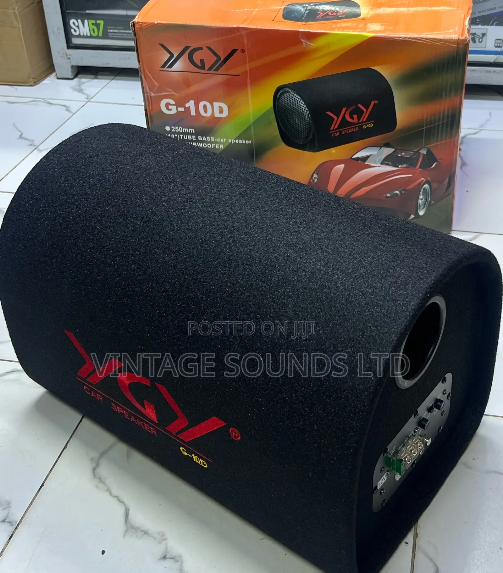 YGY G10d- 10inch Active Subwoofer With Built Amplifier